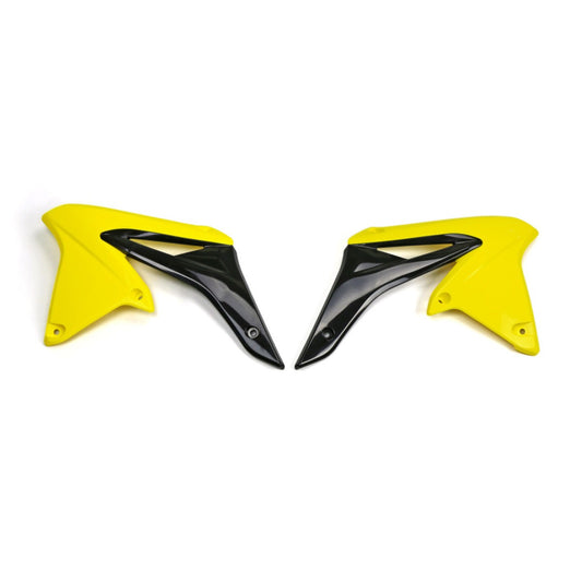 UFO Kühlerspoiler für SUZUKI (RM-Z) in Gelb-Schwarz