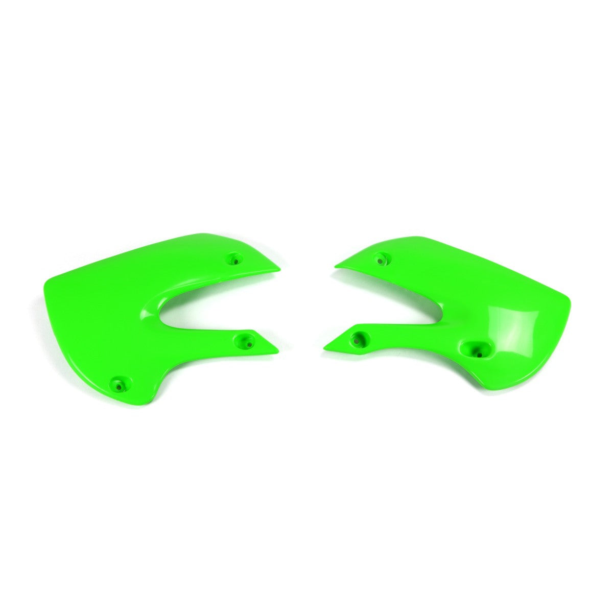UFO Kühlerspoiler für KAWASAKI (KX 65) in Grün