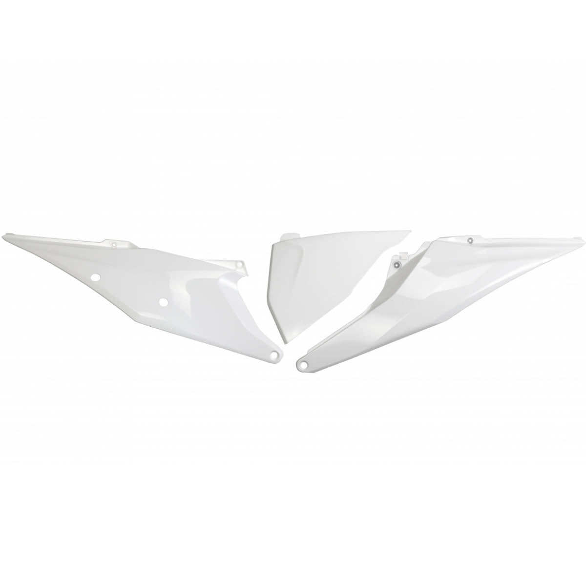 UFO Seitenverkleidung für KTM (EXC TPI, EXC-F) in Weiß