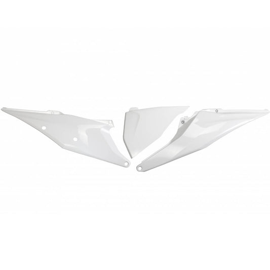 UFO Seitenverkleidung für KTM (EXC TPI, EXC-F) in Weiß