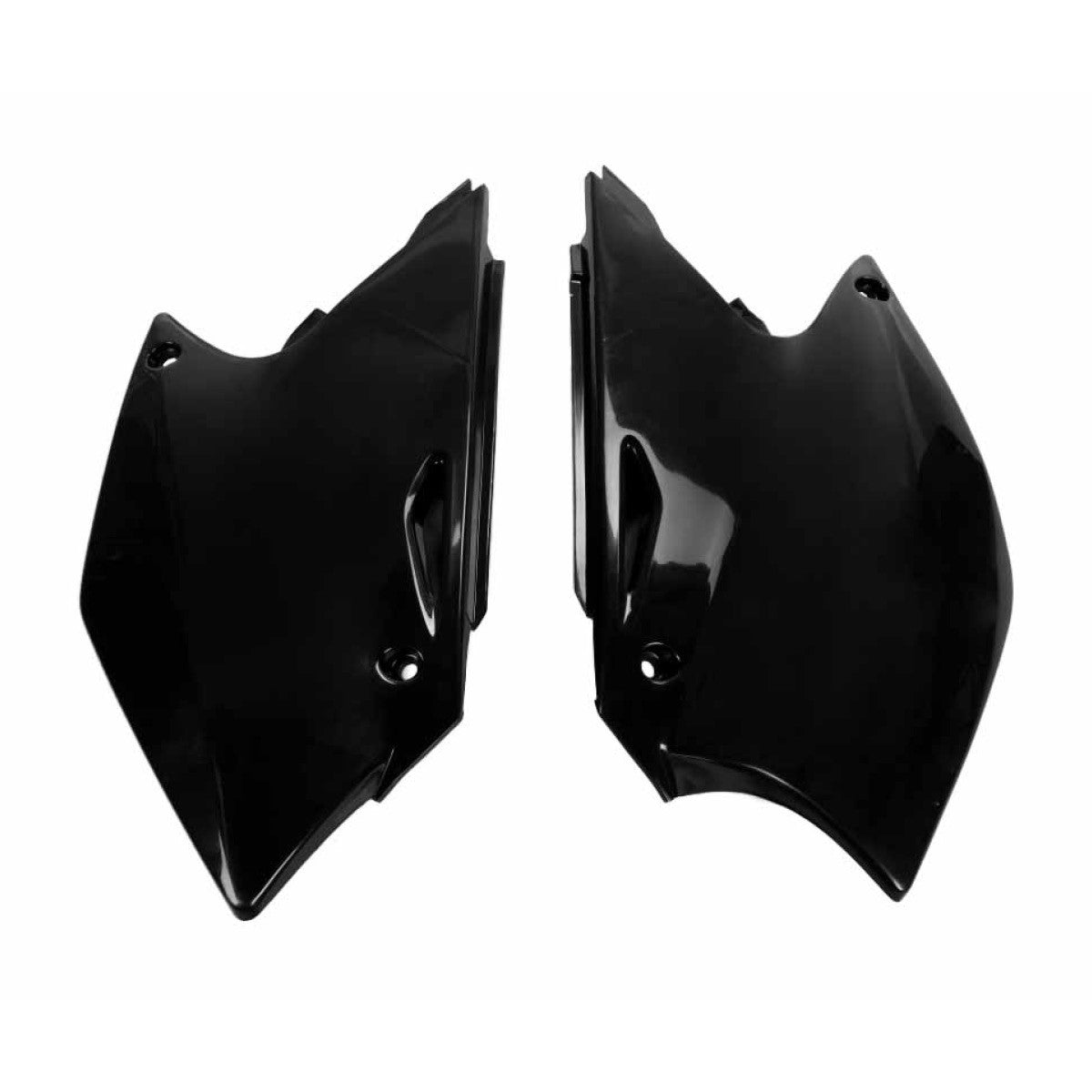 UFO Seitenverkleidung für KAWASAKI (KX-F) in Schwarz