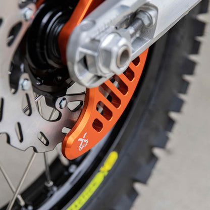 X-GRIP Brake Disc Guard for KTM, HQV, GASGAS - EC, EC-F, MC, MC-F, FC, FE, TC, TE, EXC, TBI, EXC-F, SX, SX-F (2023-2026)