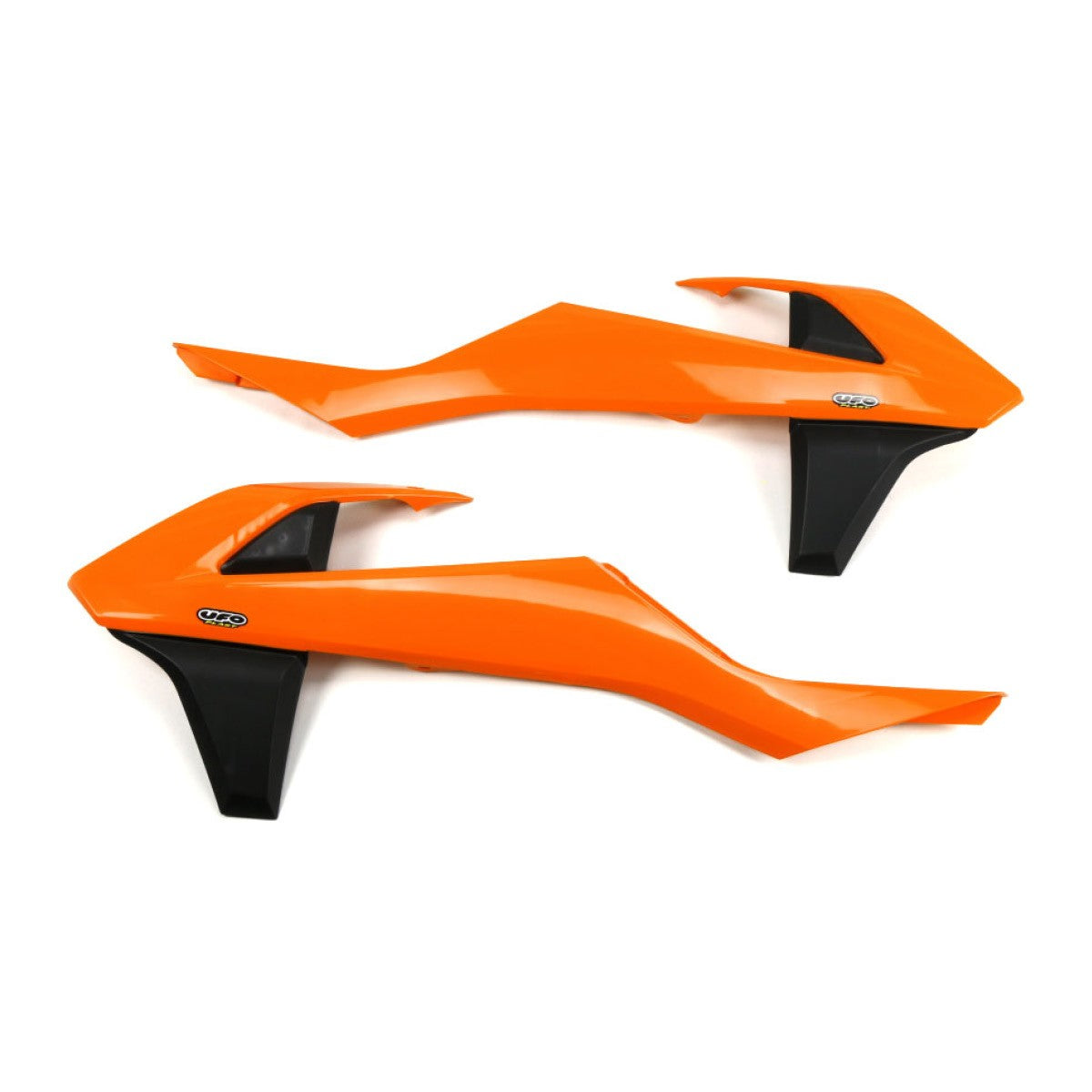 UFO Kühlerspoiler für KTM (EXC, EXC TPI) in Orange-Schwarz