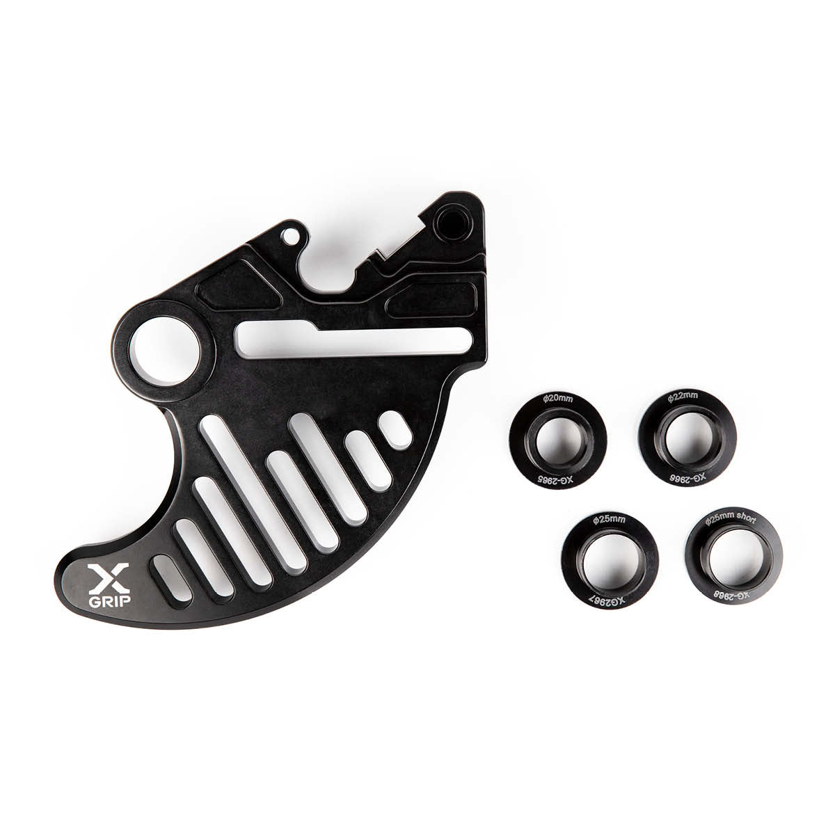X-GRIP Brake Disc Guard for KTM, HQV, GASGAS, SHERCO, STARK, TRIUMPH - EC, EC-F, MC, MC-F, FC, FE, TC, TE, I, EXC, TBI, TPI, EXC-F, SX, SX-F, SE, FACTORY, SEF, SEF-R, SE-R, VARG, EX, MX, SM, TF, E, X, RC (2004-2026)