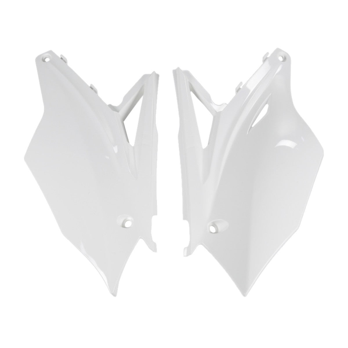 UFO Seitenverkleidung für KAWASAKI (KX-F) in Weiß
