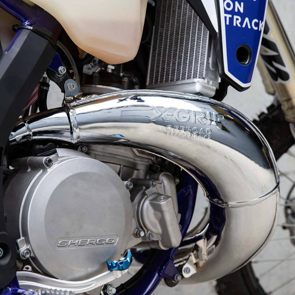 X-GRIP Auspuffbirne FACTORY SHINY für SHERCO - SE, FACTORY (2025-2026)