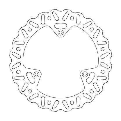 MOTO-MASTER Nitro Brake Disc for SUZUKI, YAMAHA 220mm front - RM 85, YZ 80, YZ 85 1993-2005