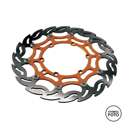 MOTO-MASTER Flame SMR Brake Disc for HUSQVARNA 320mm Front - CR 125-250, TC 250-610, TE 250-630, WR 125-360 2000-2005