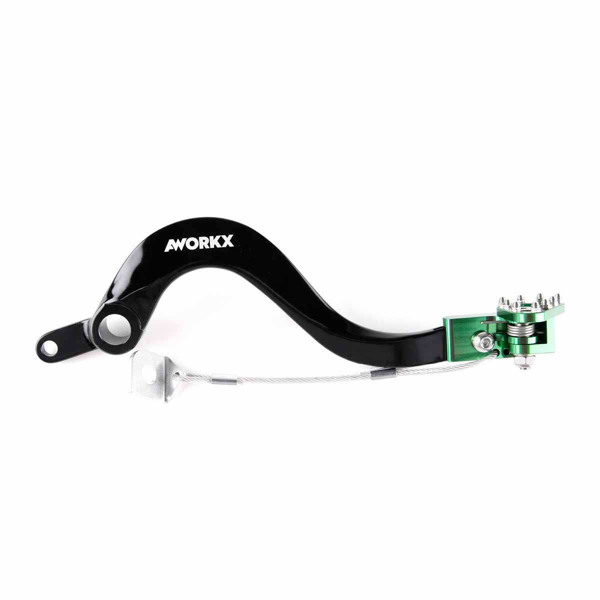 AWORKX Foot Brake Lever for KAWASAKI KX-F 250 / 200-250 (2005-2020)