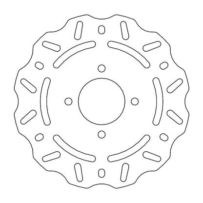 MOTO-MASTER Nitro Trial Brake Disc 160mm Rear - EVO 125-300 2009-2009