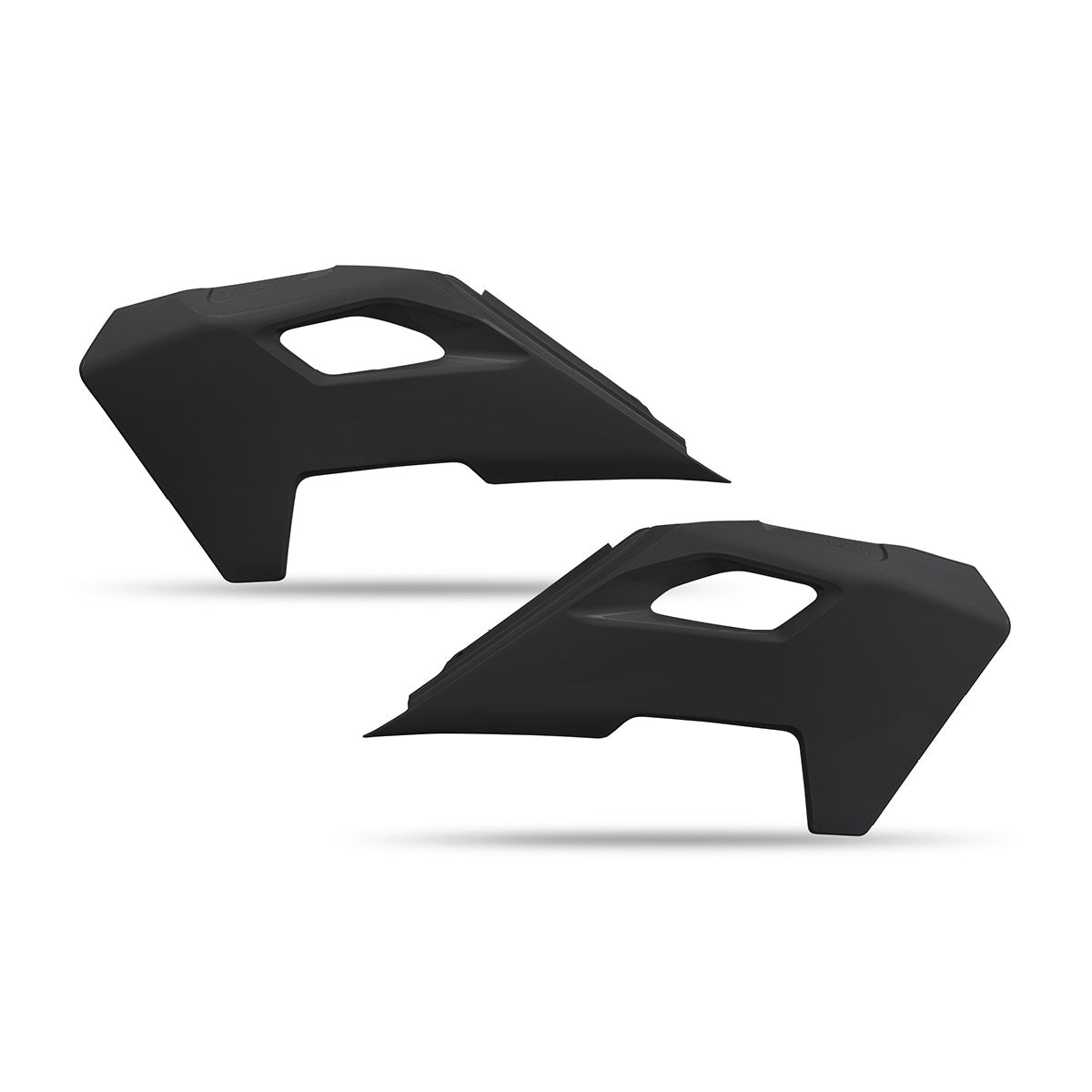 UFO Kühlerspoiler für HUSQVARNA (FC, FE) in Schwarz