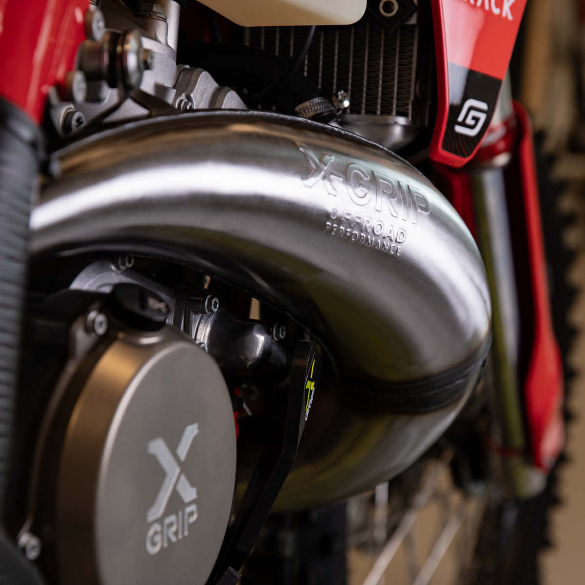 X-GRIP Auspuffbirne FACTORY für KTM, HQV, GASGAS - EC, MC, TC, TE, EXC, TBI, SX (2023-2026)
