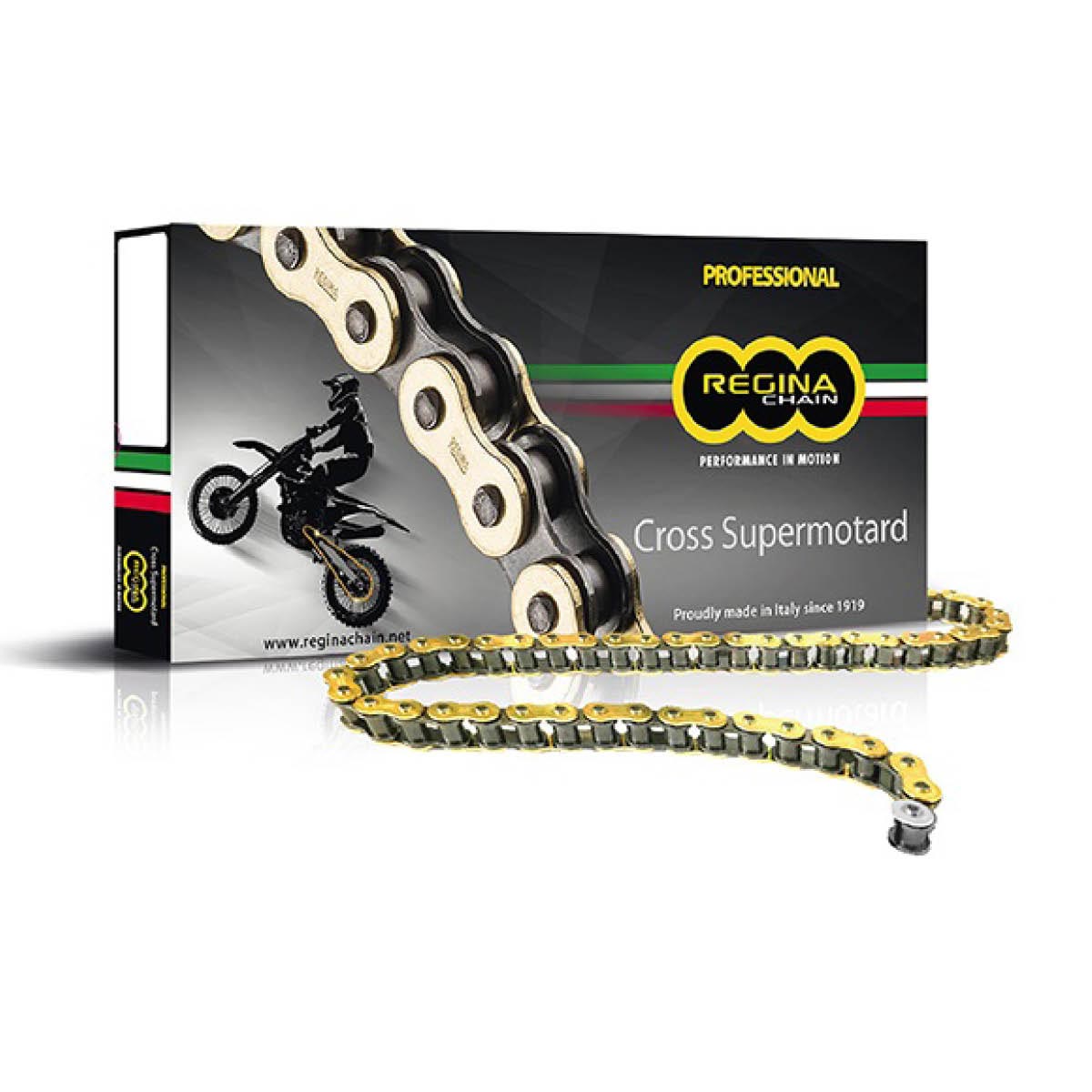 REGINA Motocross-Kette 124RX3 (MC 65 • CR • CR 85 • TC 65 • KX • KX 65 • u. weitere)