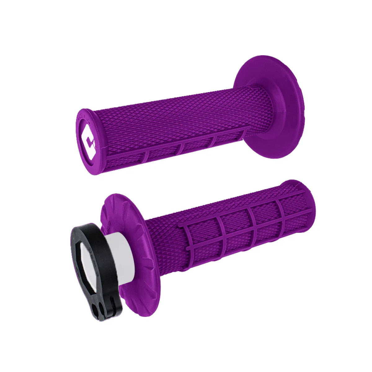 ODI Griffe LOCK ON 2T+4T HALF WAFFLE V2 (RR, RR X-PRO, MC-F, CRF-R, CRF-X, KX-F, u....) in Purple