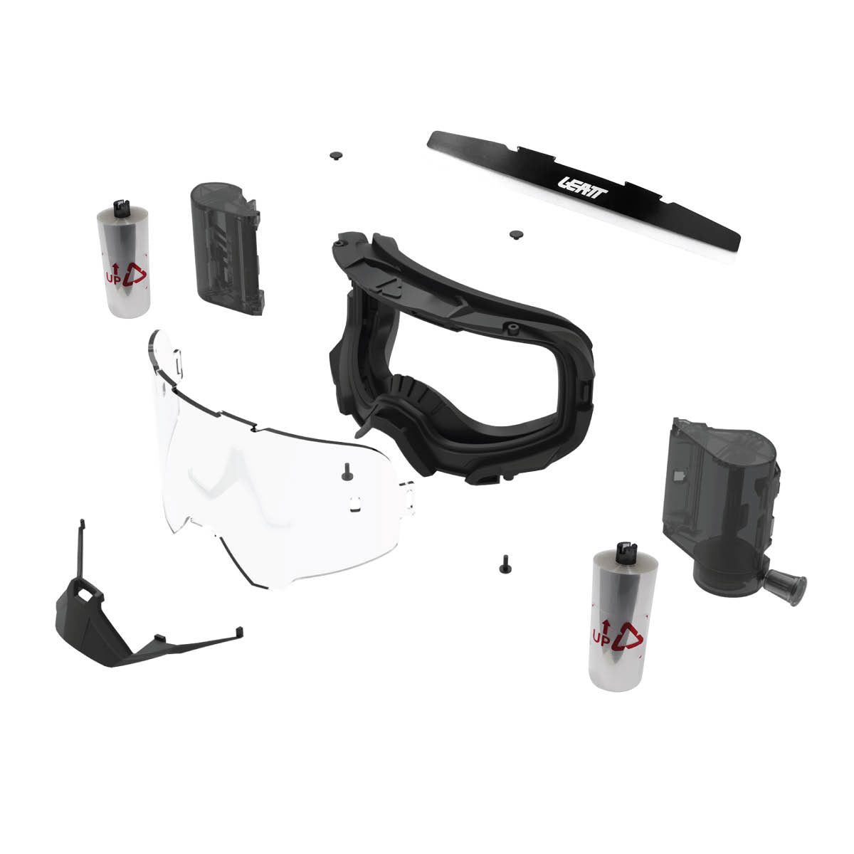 LEATT Motocross Goggles Velocity 6.5 Roll-Off