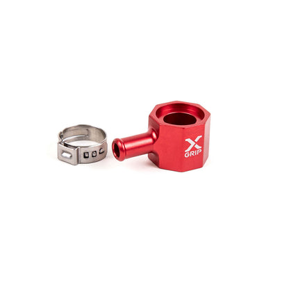 X-GRIP Benzinpumpenanschluss für KTM, HQV, GASGAS, TRIUMPH 2018-2026 – rot
