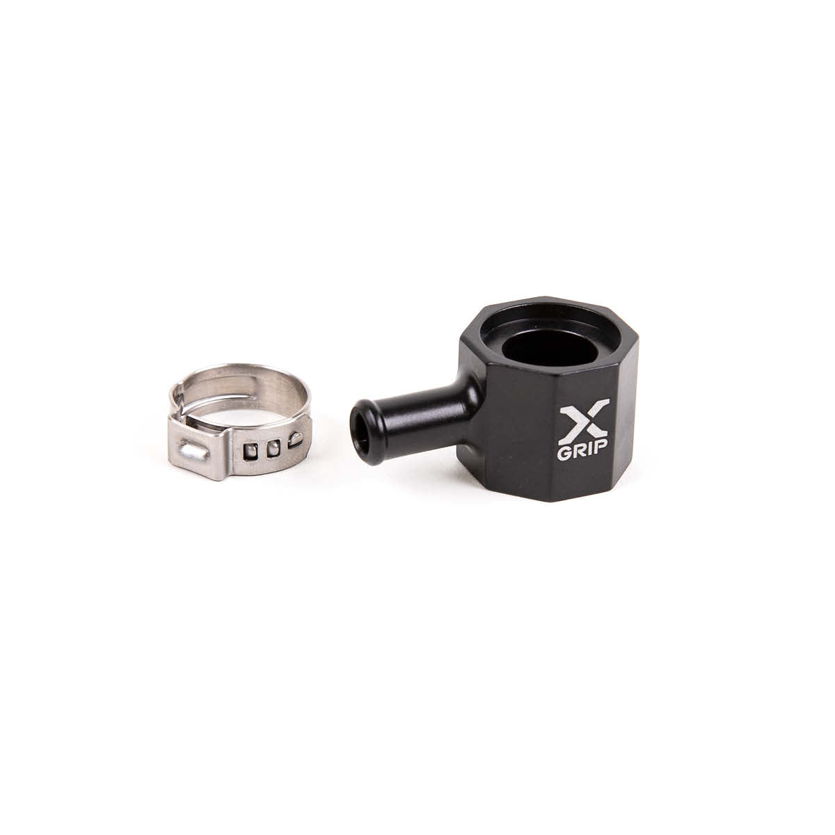 X-GRIP Benzinpumpenanschluss für KTM, HQV, GASGAS, TRIUMPH 2018-2026 – schwarz