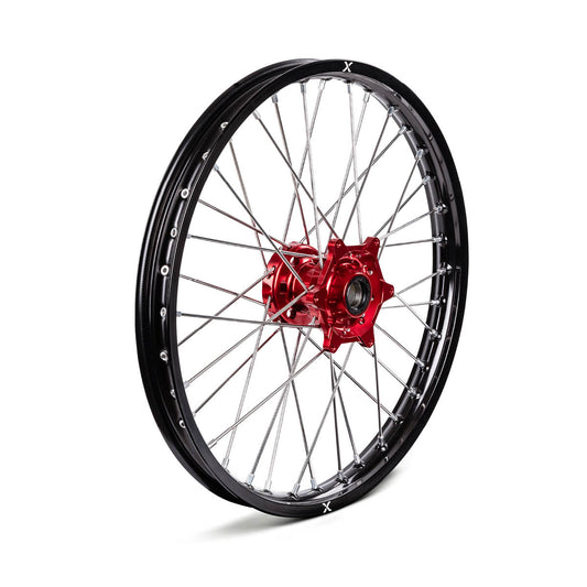 X-GRIP Einzelfelge V2 – 21'' x 1,60'' vorne – schwarz-rot