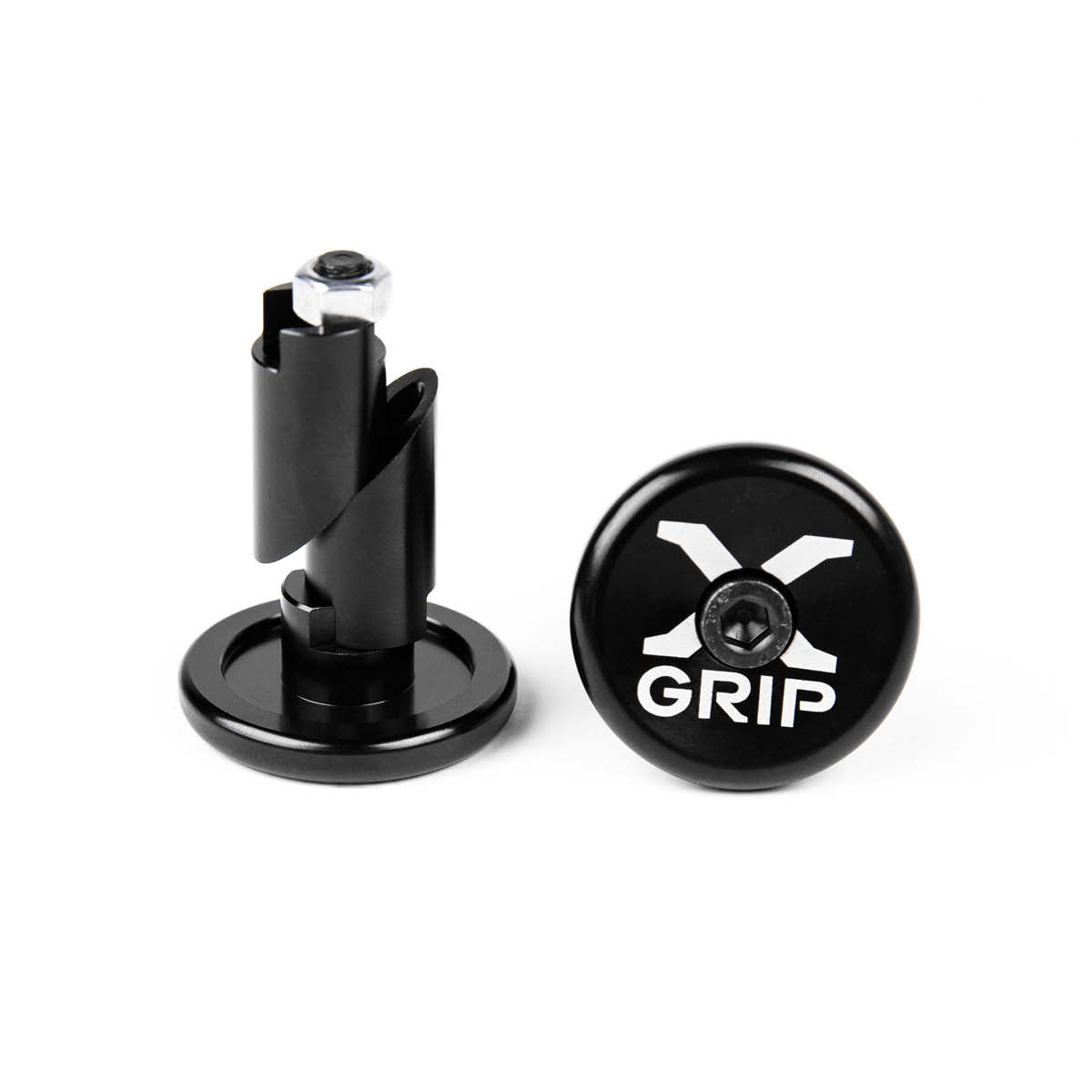 X-GRIP Lenkerenden – schwarz