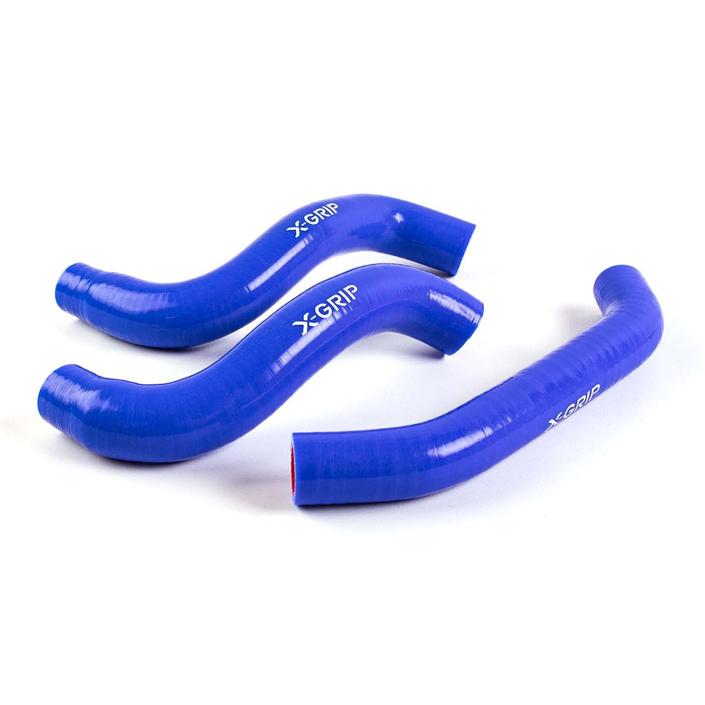 X-GRIP Silikon Kühlerschlauch für KTM, HQV, GASGAS 2023-2026 – 250/350 – blau