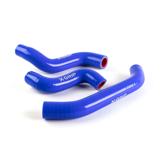 X-GRIP Silikon Kühlerschlauch für KTM, HQV, GASGAS 2023-2026 – 450/500 – blau